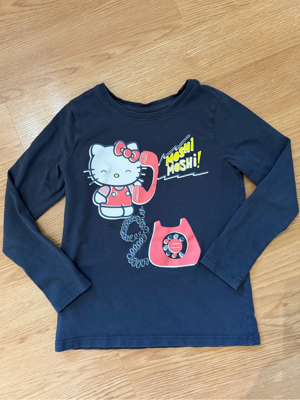 Tea Collection Hello Kitty Moshi Retro Long-Sleeve Top Girls 6